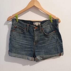 Madewell 25 Thornecliff High Rise Denim Short